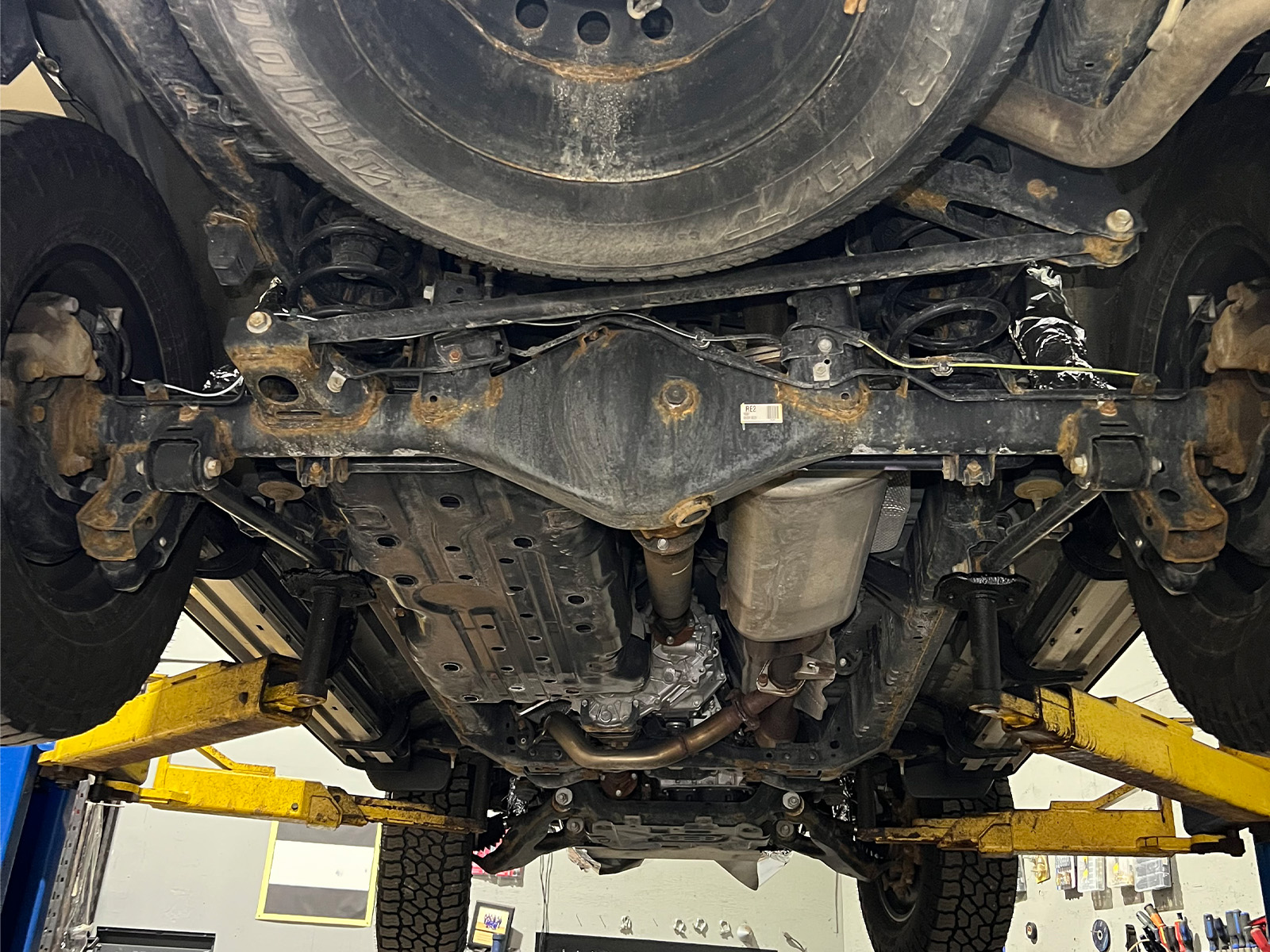 UNDERBODY BEFORE VALUGARD